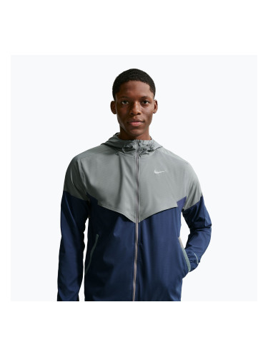 Мъжко яке за бягане Nike Impossibly Light Windrunner smoke grey/smoke grey/midnight navy