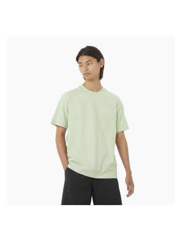 Мъжка тениска Salomon Logo RX Tee с морска пяна