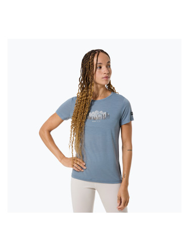 Дамска тениска super.natural Woods Tee flint stone/white stone/copper