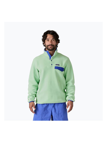 Мъжки потник Patagonia LW Synch Snap-T P/O, изплакнат зелен