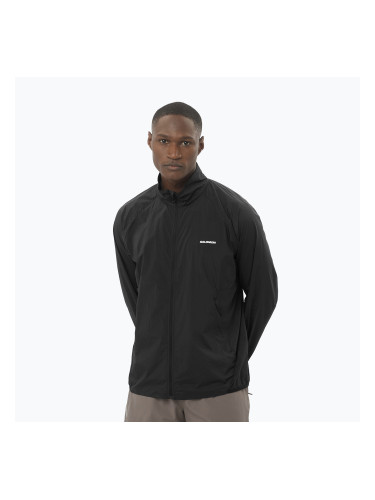 Мъжко яке за бягане Salomon Shakeout Fly deep black