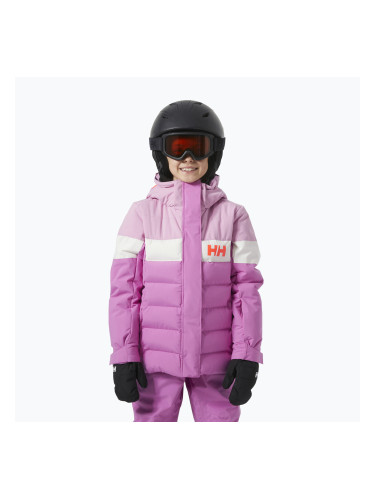 Детско ски яке Diamond meta розово на Helly Hansen