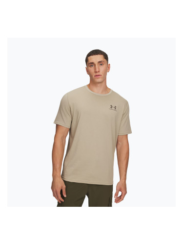 Мъжка тениска Under Armour Sportstyle Left Chest city khaki/taupe dusk