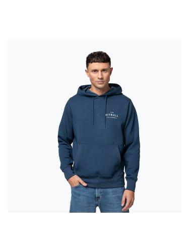 Мъжки суитшърт Pitbull Sampson Hooded Sweatshirt petrol blue