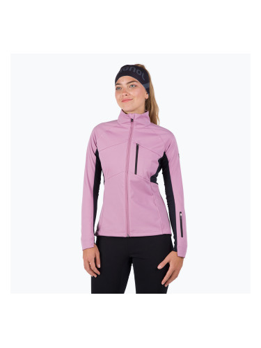 Дамско софтшел яке Rossignol Genetys moonlite mauve
