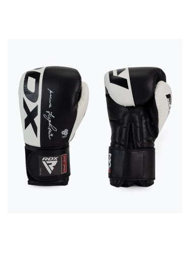 RDX REX F4 бели и черни боксови ръкавици BGR-F4B-10OZ