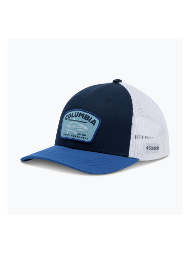 Детска шапка с козирка Columbia Youth Snap Back collegiate navy/mountain blue/white