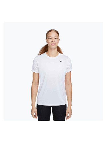 Дамска тениска за тренировка Nike Dri-Fit white/ black