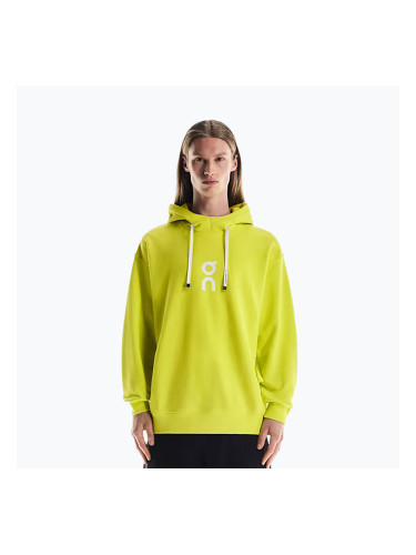 Мъжки суитшърт On Club Hoodie lime