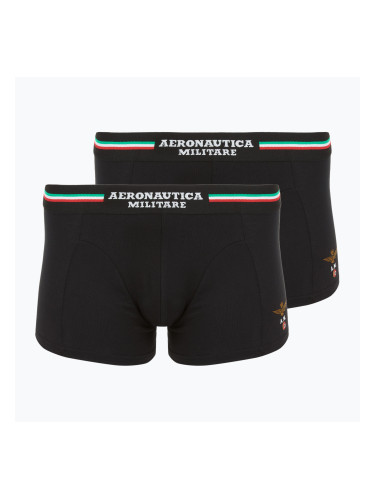 Боксерки Aeronautica Militare AM1UBX001 2 чифта black