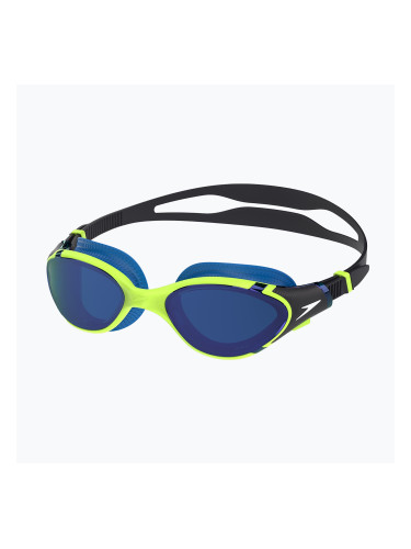 Очила за плуване Speedo Biofuse 2.0 Mirror electric lime / cobalt / iris mirror