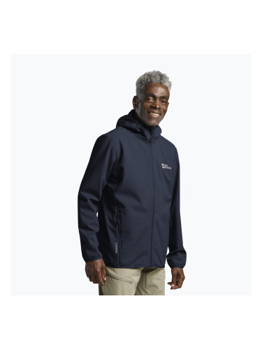 Мъжко софтшел яке Jack Wolfskin Bornberg Hoody midnight sky