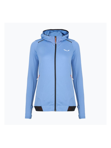 Дамски суитшърт за трекинг Salewa Pedroc PL Hooded morning blue