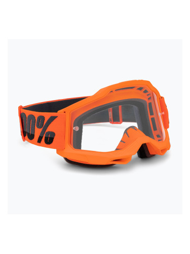 Очила за колоездене 100% Accuri 2 neon/orange/clear