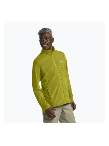 Мъжки суитшърт от полар Jack Wolfskin Taunus Fz chartreuse