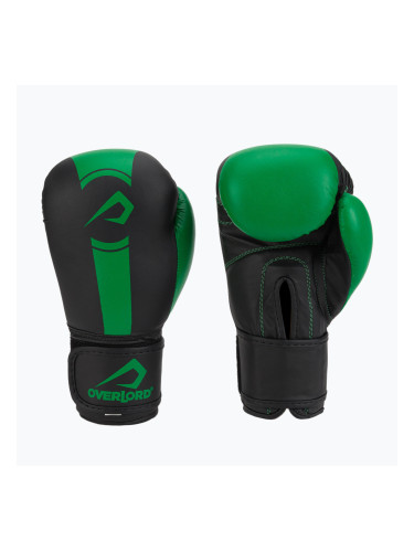 Overlord Ръкавици Boxer black-green 100003-GR