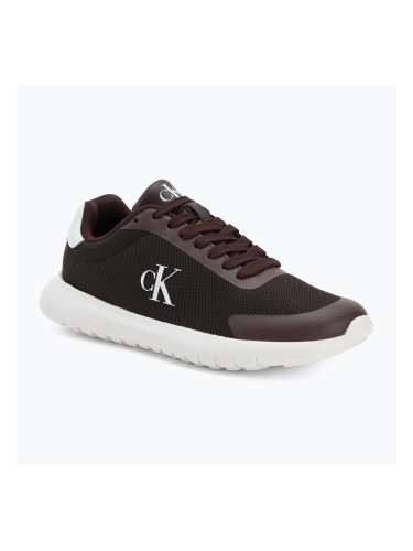 Дамски обувки Calvin Klein YW0YW01750 3 Eva Runner Mesh MG brown out/green haze