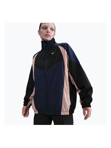Дамско яке Nike Sportswear Oversized midnight navy/black/particle pink/sail