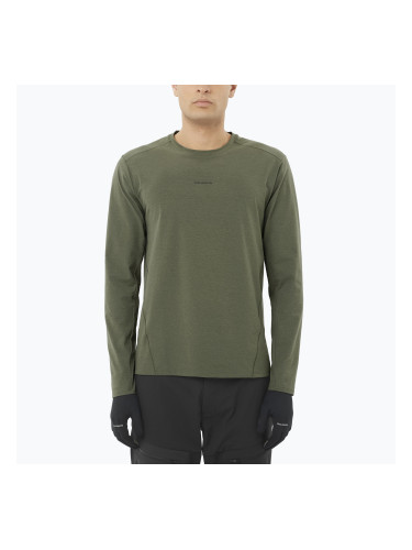 Мъжка блуза с дълъг ръкав Salomon Trackline grape leaf