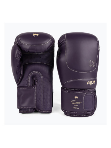 Мъжки боксови ръкавици Venum Impact Evo deep purple