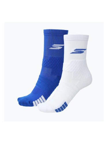 Мъжки чорапи SKECHERS Select Terry Crew 2 чифта blue