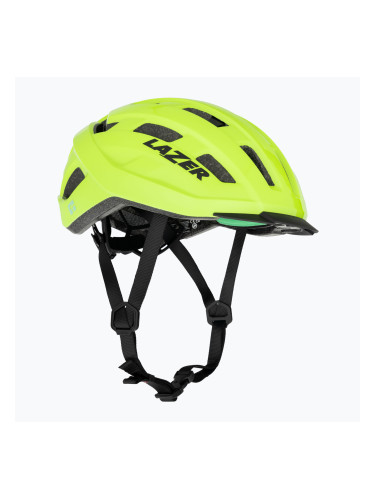 Велосипедна каска Lazer Codax KinetiCore + net flash yellow