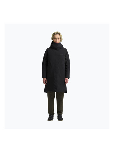 Дамско подплатено яке Jack Wolfskin Frost Haven Coat black