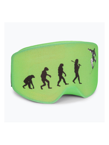 COOLCASC Ski Evolution зелен калъф за очила 613
