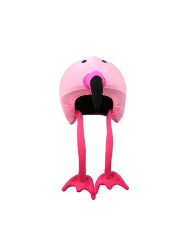 COOLCASC Фламинго розов шлем с покритие 050