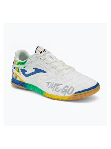 Мъжки футболни обувки Joma DZ-7 IN white/royal blue