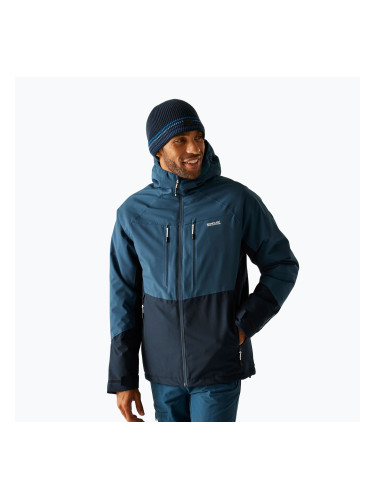 Мъжко непромокаемо яке REGATTA Highton Stretch Padded moonlight denim/navy
