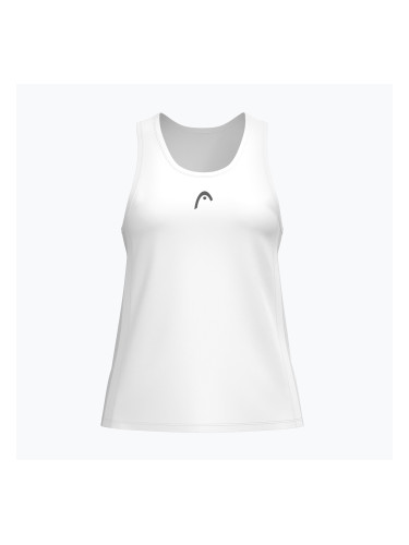 Дамски потник за тенис HEAD Club 25 Tech Tank Top W white