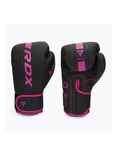 RDX F6 черно-розови боксови ръкавици BGR-F6MP