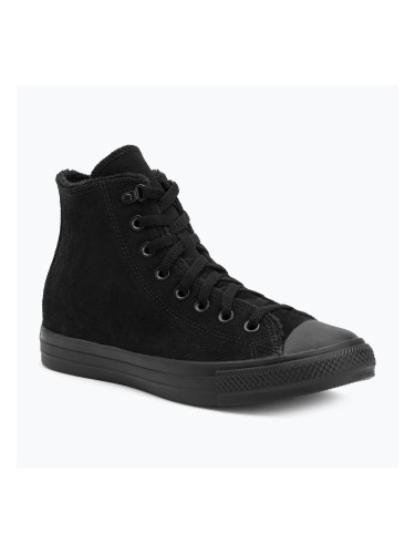 Кецове Converse Chuck Taylor All Star Hi Suede Faux Fur black