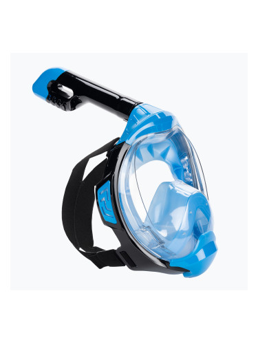 Целолицева маска за шнорхелинг AQUASTIC KAI blue