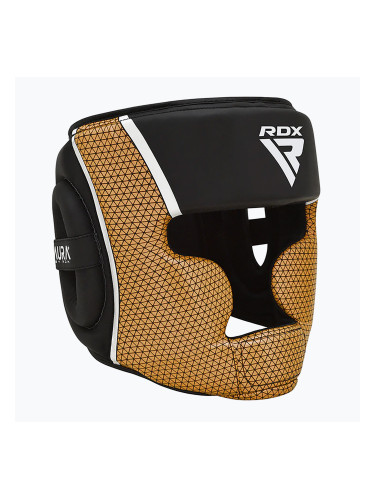 Боксова каска RDX Head Guard Aura Plus T-17 golden