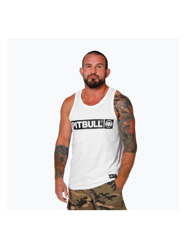 Pitbull Hilltop Tank Top white мъжка тениска