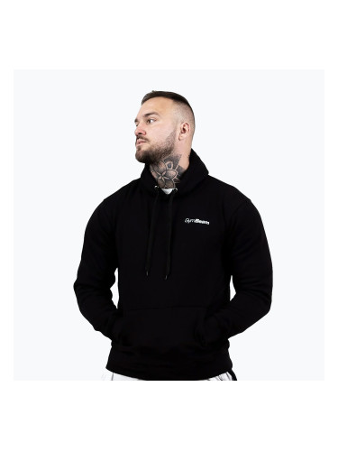 Суитшърт за тренировка GymBeam Athlete black/white