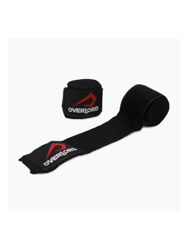 Боксови бинтове Overlord еластични черни 200001-BK/350