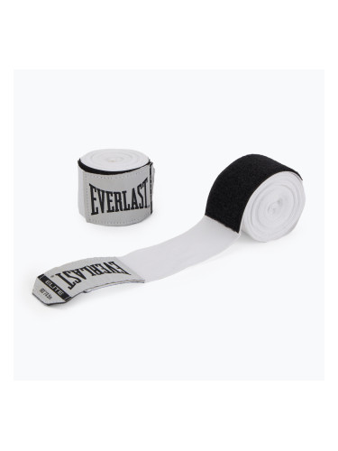 Боксови бандажи Everlast 450 cm white