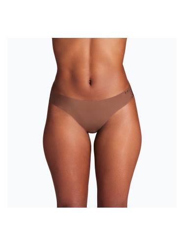 Дамски бикини Under Armour Pure Stretch Ns Thong 3 чифта, hue 625