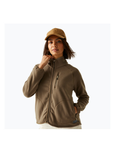 Дамски поларен суитшърт REGATTA Frankie Full Zip mocha