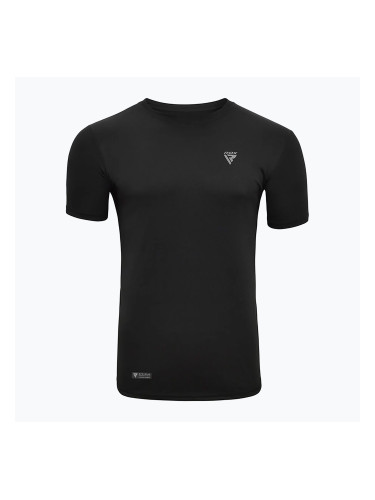 RDX T2 Спортна тениска, отвеждаща потта, черна