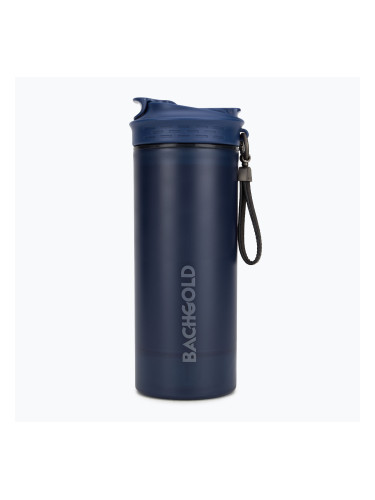 Туристическа бутилка с филтър Bachgold Selfpress Waterfilter XL 800 ml blue