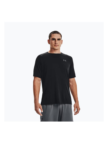 Мъжка тренировъчна тениска Under Armour UA Tech 2.0 SS Tee черна 1326413