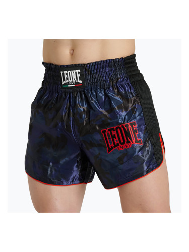 Мъжки боксови шорти Leone 1947 Camo Fight blue
