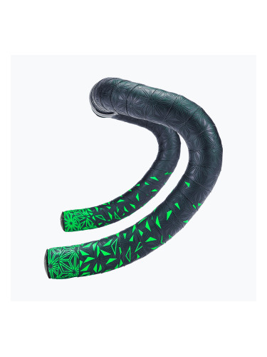 SUPACAZ Super Sticky Kush Star Fade неоново зелена звезда/неоново зелени тапи за кормило