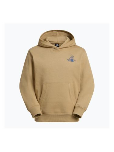 Суитшърт The North Face Mountain Celebration Relaxed Hoodie khaki stone