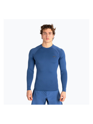 Мъжка тениска с дълъг ръкав Venum Contender Rashguard blue