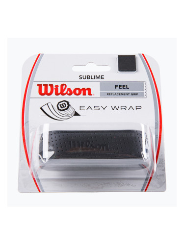 Wilson Sublime Grip Обвивка за тенис черна WRZ4202BK+